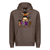 Coffee one spooky hair stylist Premium Hoodie - BarkalooDesign