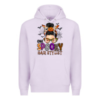 Lilac one spooky hair stylist Premium Hoodie - BarkalooDesign