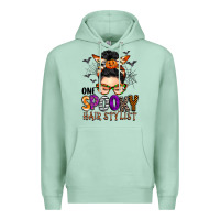 Seafoam one spooky hair stylist Premium Hoodie - BarkalooDesign