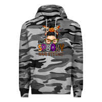 Slate Camo one spooky hair stylist Premium Hoodie - BarkalooDesign