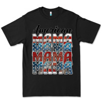 Black american mama Premium Tee - BarkalooDesign