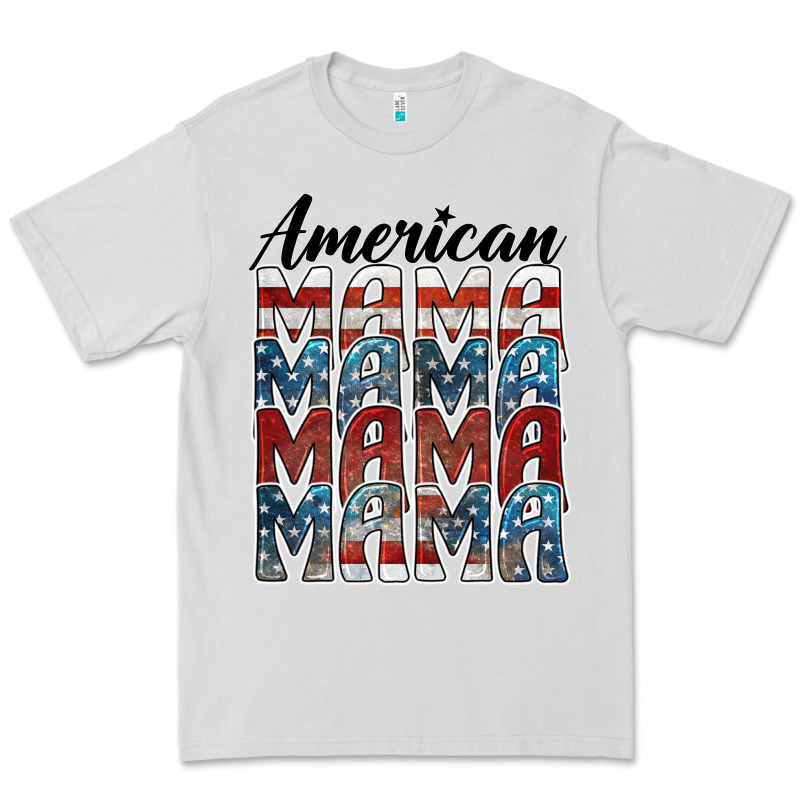 American Mama Premium Tee by BarkalooDesign | Teevron