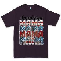 Plum american mama Premium Tee - BarkalooDesign
