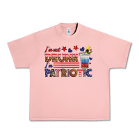 Salmon i'm not drunk i'm patriotic Urban Heavy Tee - HRA Design Shop