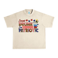 Sandshell i'm not drunk i'm patriotic Urban Heavy Tee - HRA Design Shop
