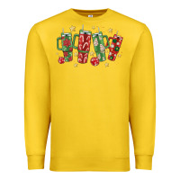 Lemon Christmas cups Premium Sweatshirt - MaliasSmallBusiness