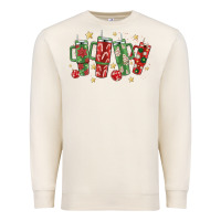 Sandshell Christmas cups Premium Sweatshirt - MaliasSmallBusiness