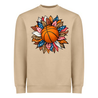 Mushroom basketball sunflower Heavyweight Sweatshirt - HRA Design Shop