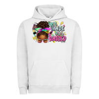 Pigment Lunar Rock 70's made 80's raised afro messy bun Urban Hoodie - texasbilliewilder
