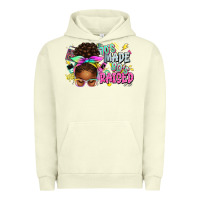 Pigment Pistachio 70's made 80's raised afro messy bun Urban Hoodie - texasbilliewilder