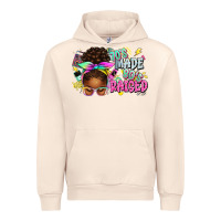 Sandshell 70's made 80's raised afro messy bun Urban Hoodie - texasbilliewilder