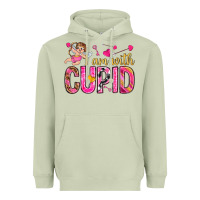Matcha i am with cupid Heavyweight Hoodie - NancyCooperArtShop