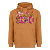 Meerkat i am with cupid Heavyweight Hoodie - NancyCooperArtShop