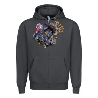 Smoke Bronze Turkey Zipper Hoodie - LillyAllenDesigns