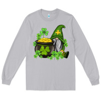Moon Dust st patricks gnome and pot of gold Long Sleeve Tee - AdoDesignShop