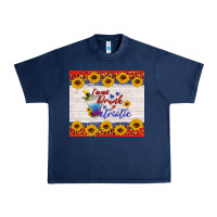 Navy i'm not drunk i'm patriotic Urban Heavy Tee - HRA Design Shop