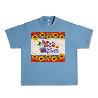 Pebble Blue i'm not drunk i'm patriotic Urban Heavy Tee - HRA Design Shop
