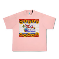 Salmon i'm not drunk i'm patriotic Urban Heavy Tee - HRA Design Shop