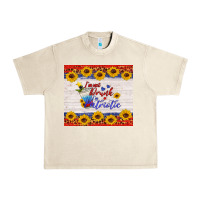 Sandshell i'm not drunk i'm patriotic Urban Heavy Tee - HRA Design Shop