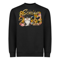 Black senior 2023 Heavyweight Sweatshirt - RacoonDesign