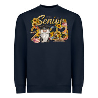 Navy senior 2023 Heavyweight Sweatshirt - RacoonDesign