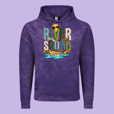 River Squad Vintage Hoodie Designed By Zillion Design Studio