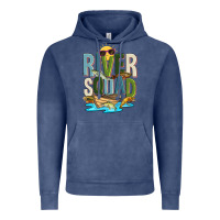 Vintage Denim river squad Vintage Hoodie - Zillion Design Studio
