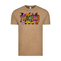 Teacher Halloween Vintage Tee | Teevron