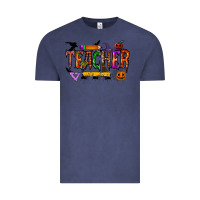 Vintage Denim teacher halloween Vintage Tee - RacoonDesign