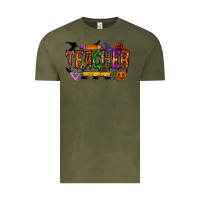 Vintage Olive teacher halloween Vintage Tee - RacoonDesign