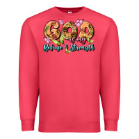 Cardinal god is my refuge and strength Premium Sweatshirt - MaliasSmallBusiness