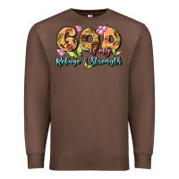 Chestnut god is my refuge and strength Premium Sweatshirt - MaliasSmallBusiness