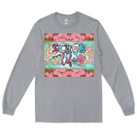 Heather Grey scrub life tumbler Long Sleeve Tee - BundleAndBundleShop