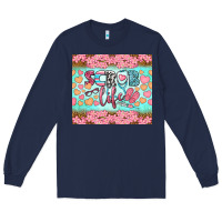 Navy scrub life tumbler Long Sleeve Tee - BundleAndBundleShop