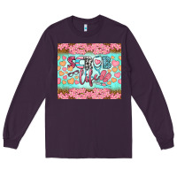 Plum scrub life tumbler Long Sleeve Tee - BundleAndBundleShop