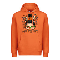 Carrot Hair stylist messy bun Premium Hoodie - BarkalooDesign