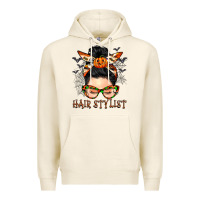 Tofu Hair stylist messy bun Premium Hoodie - BarkalooDesign