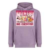 Lavender christmas calories no cuentan Heavyweight Hoodie - MaliasSmallBusiness