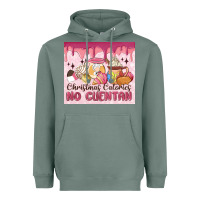 Sage christmas calories no cuentan Heavyweight Hoodie - MaliasSmallBusiness