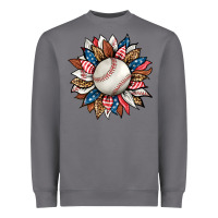 Storm baseball sunflower Heavyweight Sweatshirt - HRA Design Shop