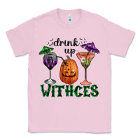 Bubblegum Pink drink up withces halloween Classic Tee - RanaPortraitStore