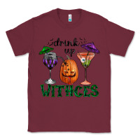 Burgundy drink up withces halloween Classic Tee - RanaPortraitStore