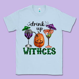 Drink Up Withces Halloween Classic Tee Designed By Ranaportraitstore