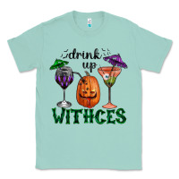 Seafoam drink up withces halloween Classic Tee - RanaPortraitStore