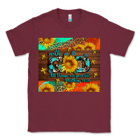 Burgundy with god all things are possible Classic Tee - AdoDesignShop
