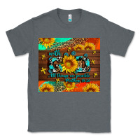 Charcoal Heather with god all things are possible Classic Tee - AdoDesignShop
