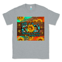 Heather Grey with god all things are possible Classic Tee - AdoDesignShop
