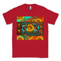 Red with god all things are possible Classic Tee - AdoDesignShop