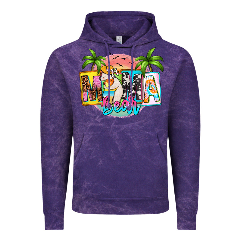 Mama Bear Summer Vintage Hoodie by Zillion Design Studio | Teevron