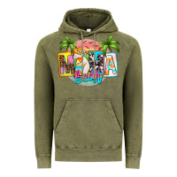 Vintage Olive mama bear summer Vintage Hoodie - Zillion Design Studio